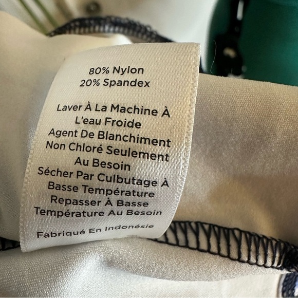 Talbots Long Sleeve Top with Blue and Black Pattern HALF ZIP PULLOVER - Picture 12 of 12